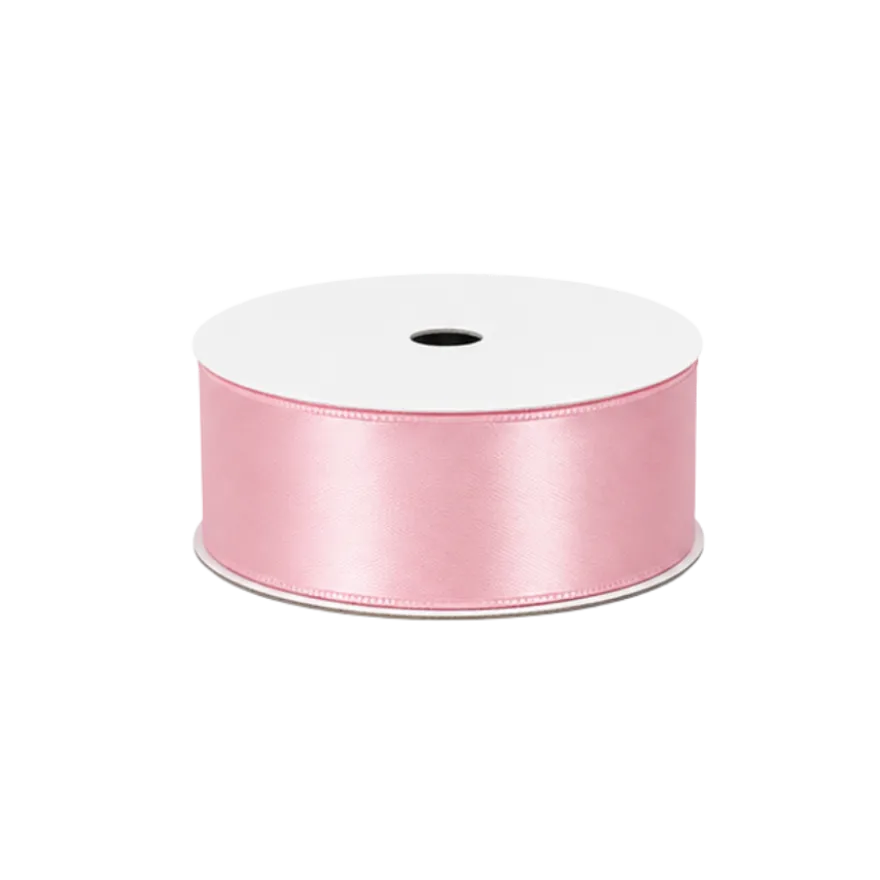 5 stk. Satinbånd i Pink (9m)