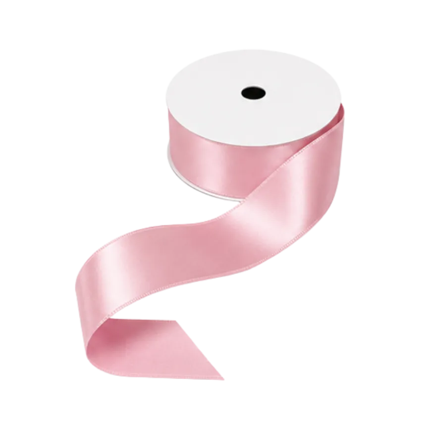 5 stk. Satinbånd i Pink (9m)