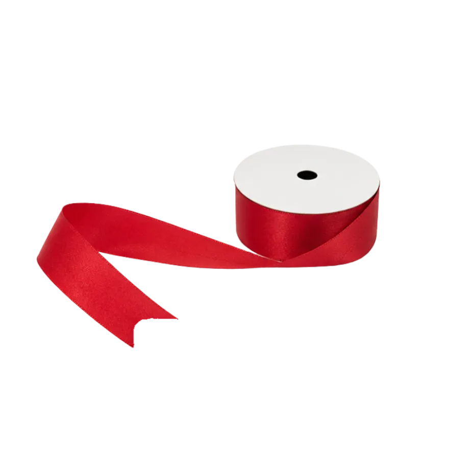 5 stk. Satinbånd i Red (9m)