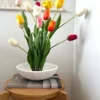 3 stk. Tulipaner i Burgandy (H48cm)