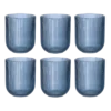 6 stk. Vandglas MEYA i Blå (270ml)