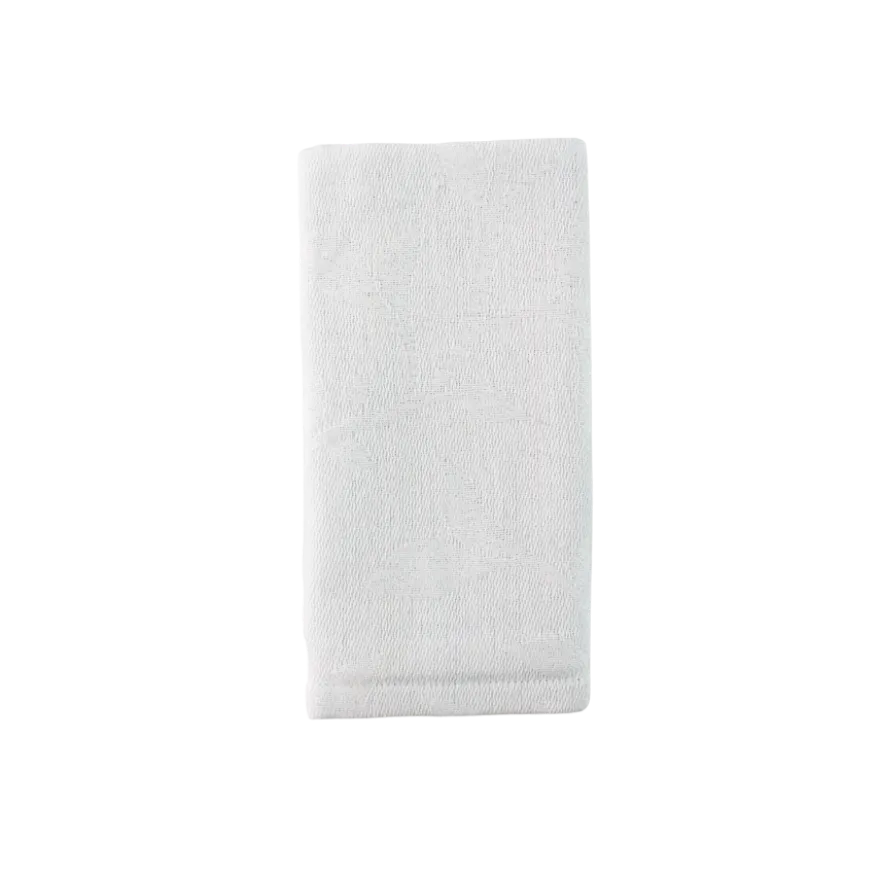 Stofserviet METTE i Jacquard Hvid (40x40cm)