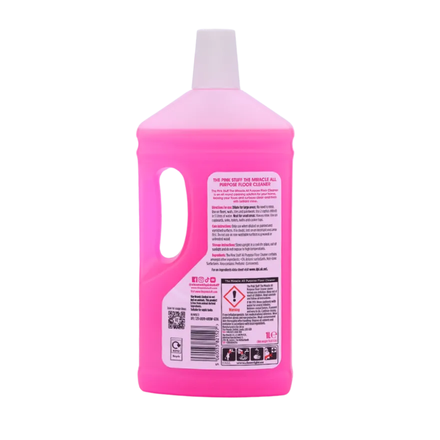 The Pink Stuff All Purpose Floor Cleaner (1L)