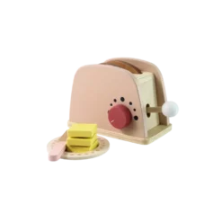Trælegetøj Toaster Sæt