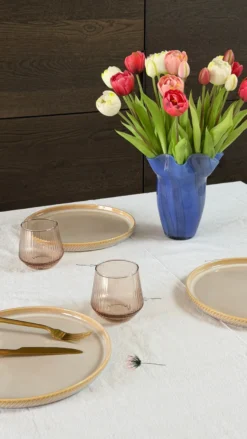 Tulipaner Buket i Lyserød (H40cm)
