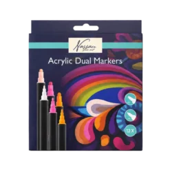 Tusser Akryl Dual Tip (12stk.)