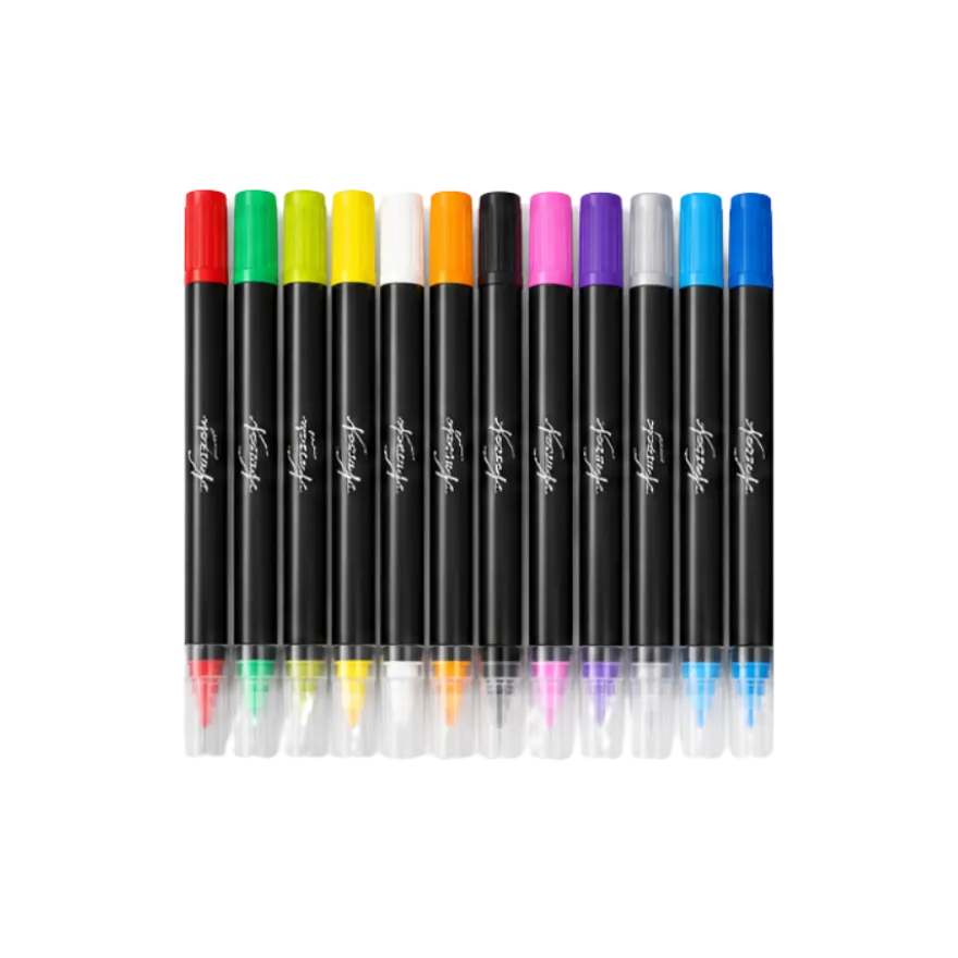 Tusser Akryl Dual Tip (12stk.)