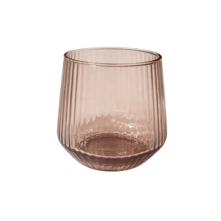 Vandglas METTI i Brun (380ml)