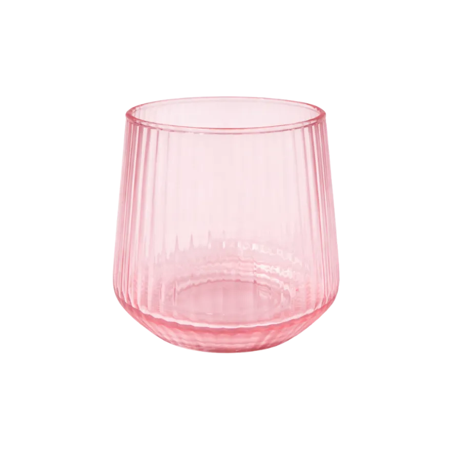 Vandglas METTI i Lyserød (380ml)