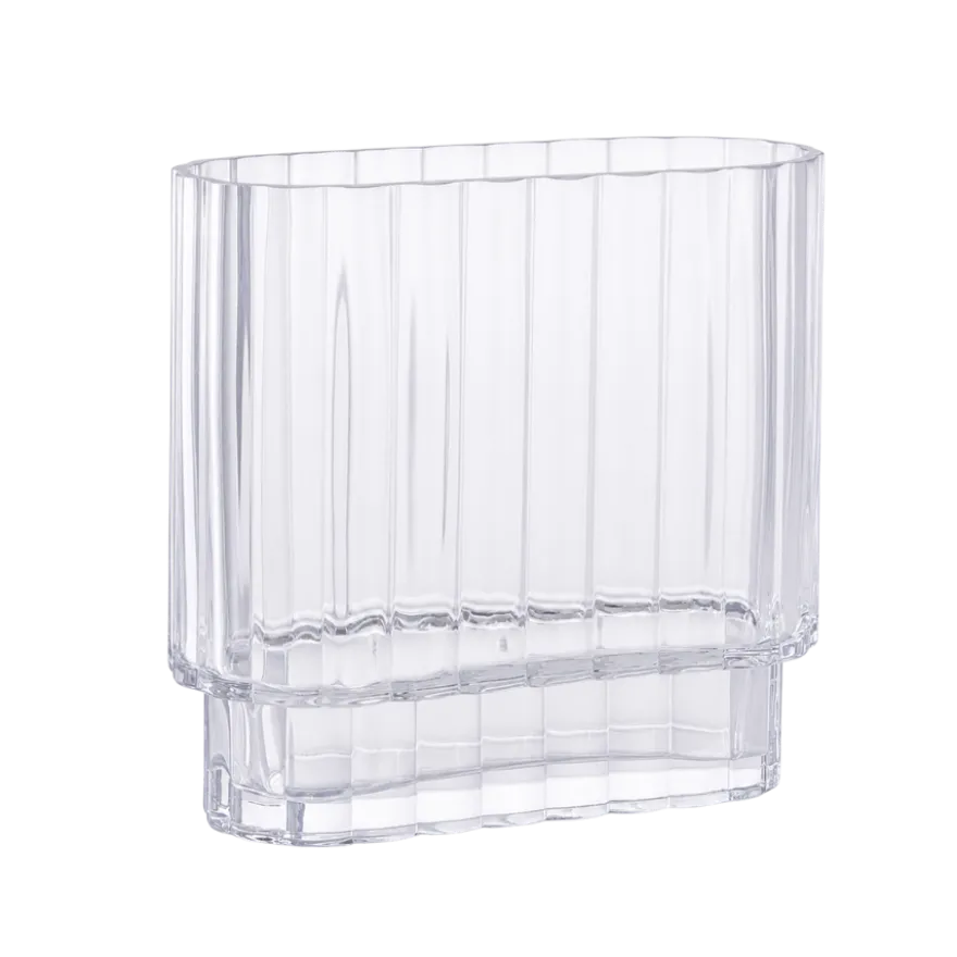 Vase i Glas (20x9x19,5cm)