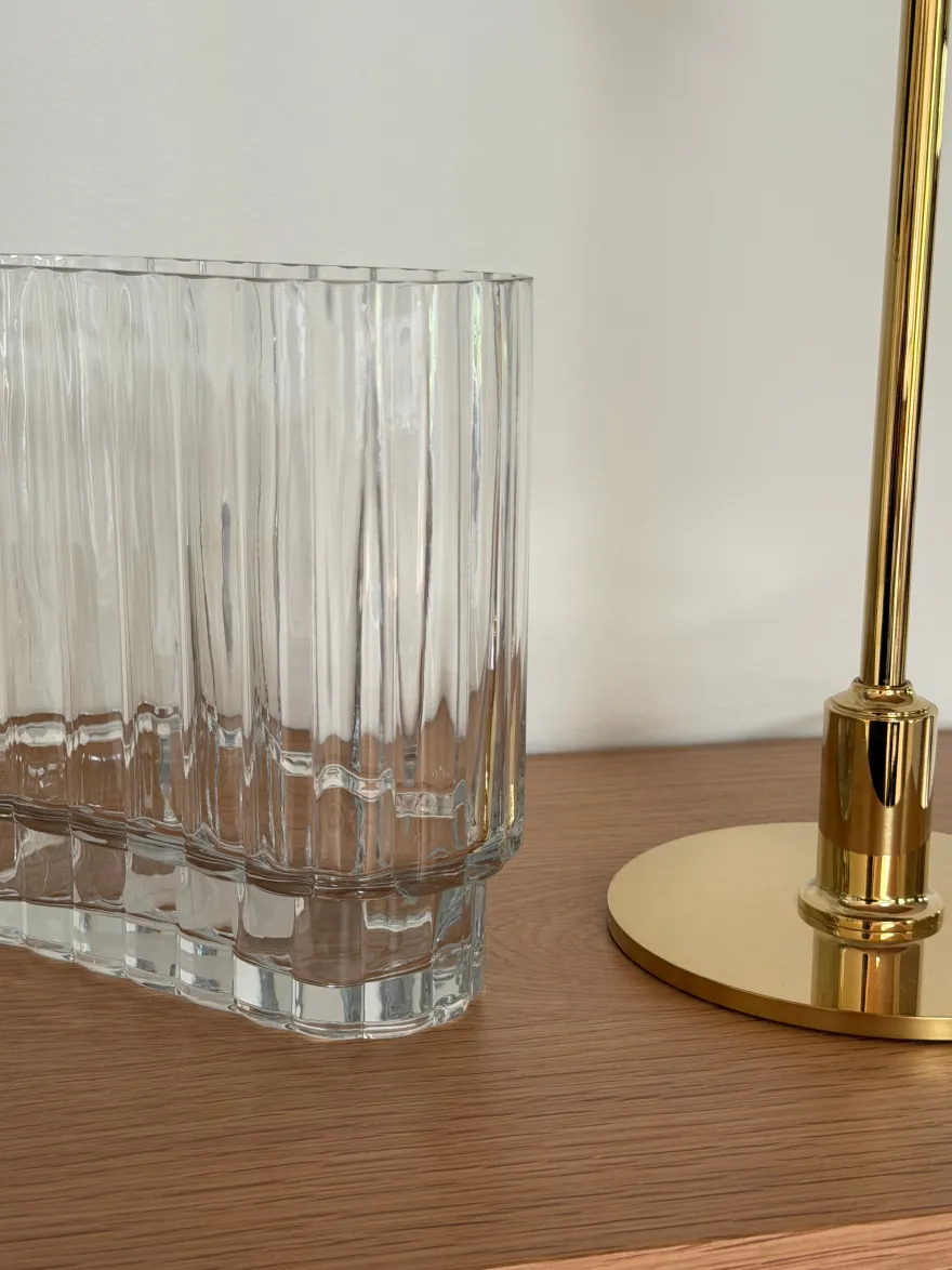 Vase i Glas (20x9x19,5cm)
