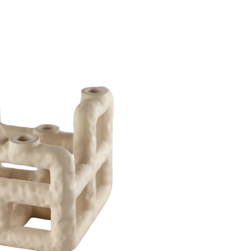 Villa Lysestage Lyng i Sand Polyresin (D21x23 cm)