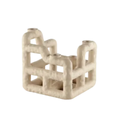 Villa Lysestage Lyng i Sand Polyresin (D21x23 cm)