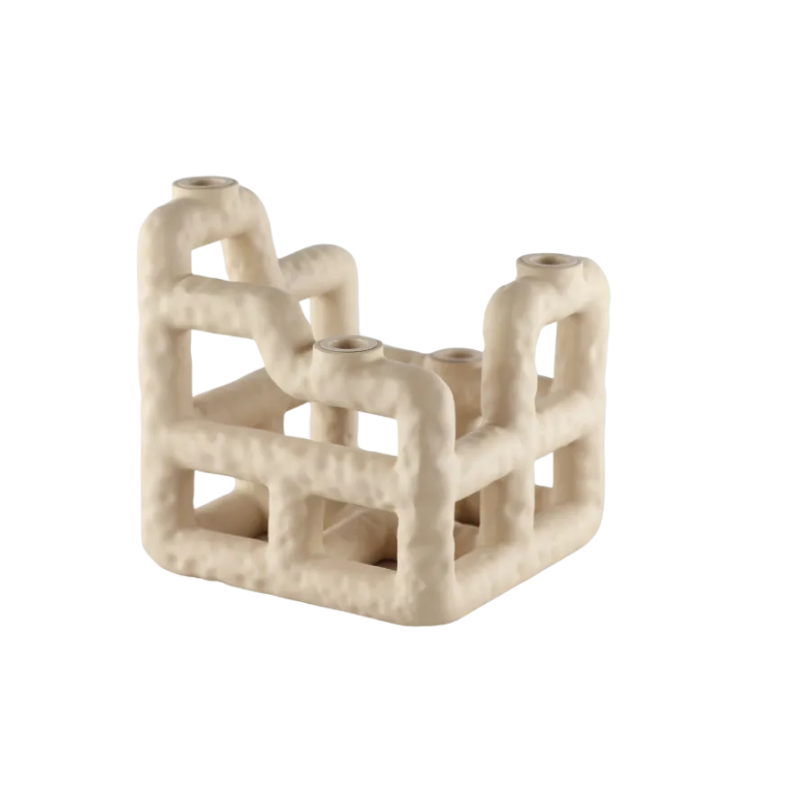 Villa Lysestage Lyng i Sand Polyresin (D21x23 cm)