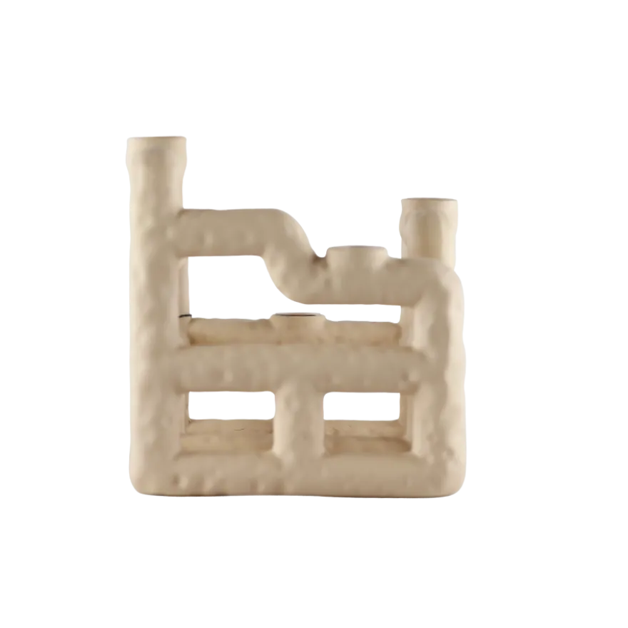 Villa Lysestage Lyng i Sand Polyresin (D21x23 cm)