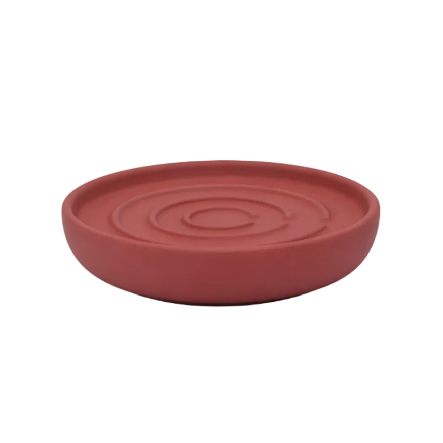 Zone Denmark Sæbeskål NOVA i Peach Red (Ø11cm)