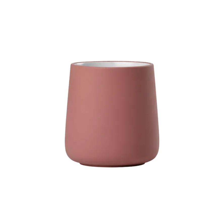 Zone Denmark Tandbørstekrus NOVA i Peach Red